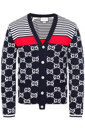 Striped knit cardigan, zdjęcie 1 Striped knit cardigan od Gucci
